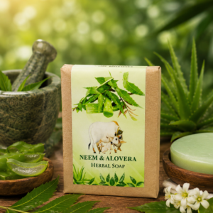 neem & alovera soap 70gm